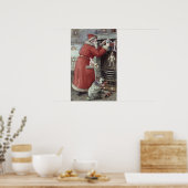 Poster Père Noël (Cuisine)
