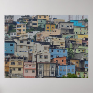 Poster Père Noël Ana Hill - Guayaquil Équateur