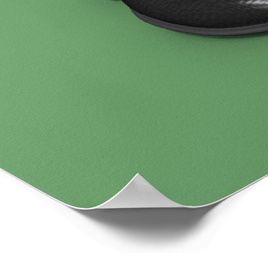 Poster Père Noël Avec Big Melon (Coin)