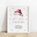 Poster Père Noël Baby Christmas Baby shower Livres pour b<br><div class="desc">Père Noël Baby Christmas Baby shower Books for Baby Poster. Éléments correspondants disponibles.</div>