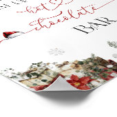 Poster Père Noël Baby Warm up at the Hot Chocolate Bar (Coin)