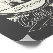 POSTER PÈRE NOËL BARBARA CALIFORNIE (Coin)