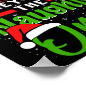 Poster Père Noël Ce Sont Les Mauvais Noël Drôle (Coin)