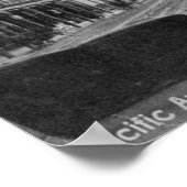 Poster Père Noël Cruz, CA - Pacific Avenue (Coin)