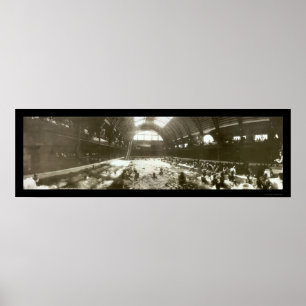 Poster Père Noël Cruz CA Plunge Photo 1908
