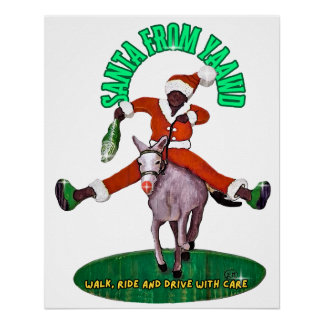 Poster Père Noël de Yaawd