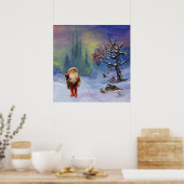 POSTER PÈRE NOËL DES GNOMES (Cuisine)