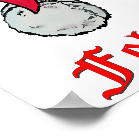 Poster Père Noël espagnol (Coin)