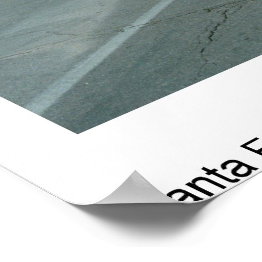 Poster Père Noël Fe Fire (Coin)