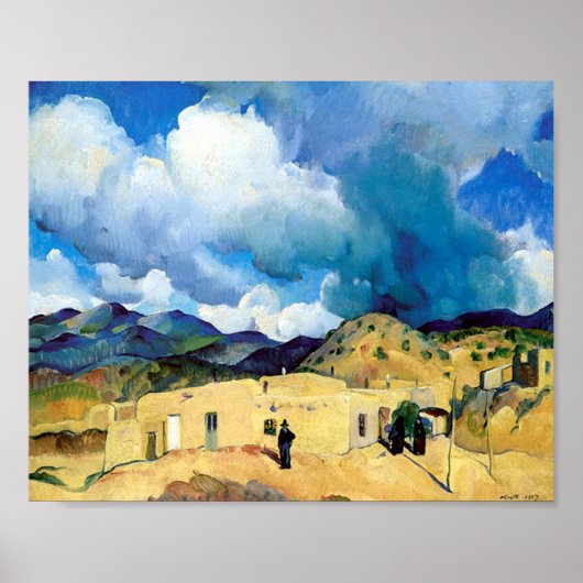 Poster Père Noël Fe Hills (Devant)