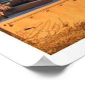 Poster Père Noël Fe New Mexico Retro Travel (Coin)