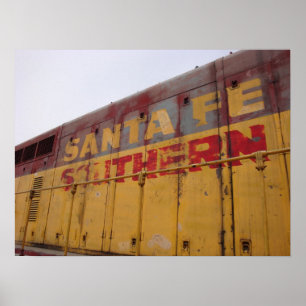 Poster Père Noël Fe Sud