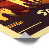 Poster Père Noël Fe Vintage (Coin)