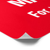 Poster Père Noël Grotto & Craft Market PTO PTA Bannière d (Coin)