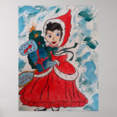Poster Père Noël Helper Christmas (Devant)