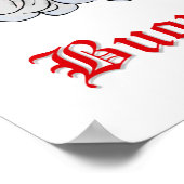 Poster Père Noël italien #2 (Coin)