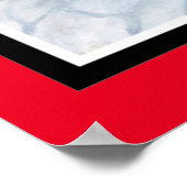 Poster Père Noël livrant une cargaison de livres (Coin)