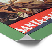 Poster Père Noël Margherita Ligure (Coin)