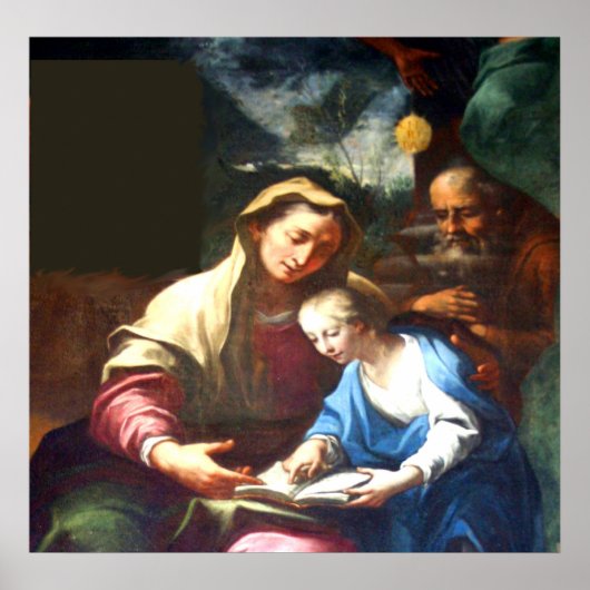 Poster Père Noël Maria (Devant)