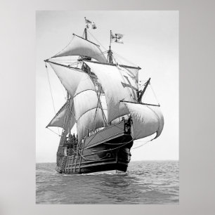 Poster Père Noël Maria