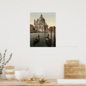 Poster Père Noël Maria della Salute I, Venise, Italie (Cuisine)