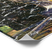 Poster Père Noël Maria - en détresse (Coin)