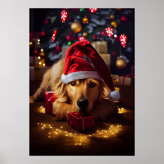 Poster Père Noël meilleur ami (Devant)