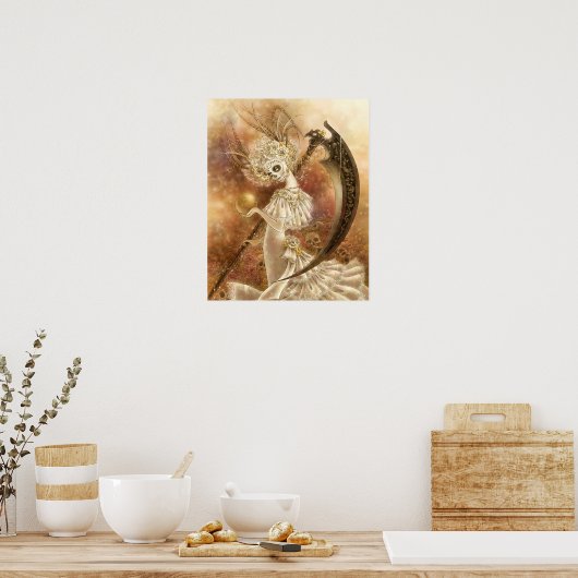 Poster Père Noël Muerte (Cuisine)