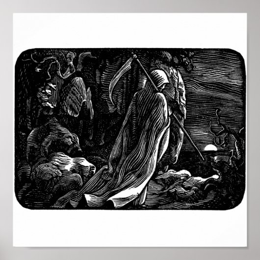 Poster "Père Noël Muerte" (Meilleure Faucheuse Mexicaine) (Devant)