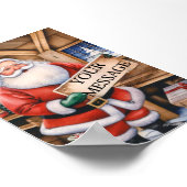 Poster Père Noël Personal Message Board : A Christmas Kee (Coin)
