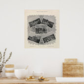 Poster Père Noël Rosa, Californie 6 (Cuisine)