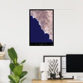 Poster Père Noël Rosalillita, C.-B., Mexique (Bureau à domicile)