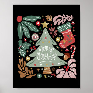 Poster Père Noël Squad Joyeux Noël Noël Noël Noël Famille