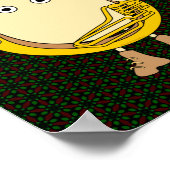 Poster Père Noël Tuba Player Egghead (Coin)