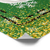 Poster Père Noël vintage (Coin)