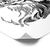 Poster Père Noël Vintage (Coin)