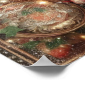 Poster Père Noël vintage (Coin)