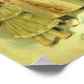 Poster Père Noël vintage - années 1890 (Coin)