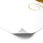 Poster Père Noël Vintage rustique | Vacances victoriennes (Coin)