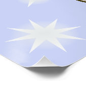 Poster Père Noël vue de devant Joyeux Noël (Coin)