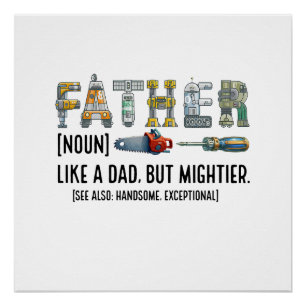Poster Père Noun
