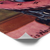 Poster Père (papa) chat, Louis Wain (Coin)