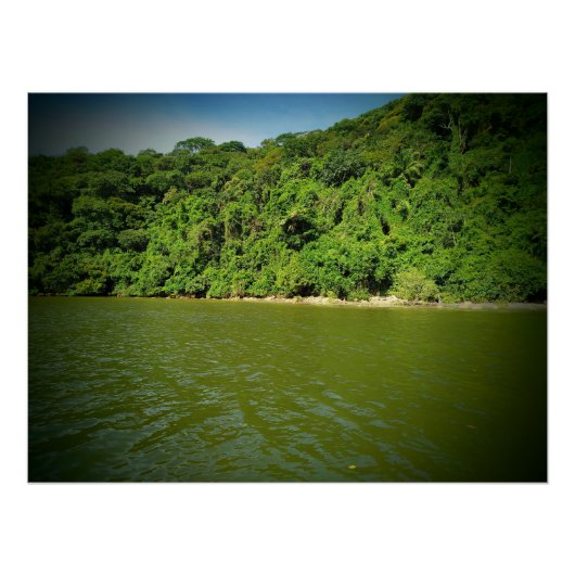 Poster Perequê Beach Guarujá Brésil (Devant)