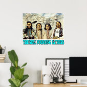 Poster pères fondateurs (Bureau à domicile)