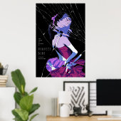 Poster Perfect Blue 1997 Japonais Movie Art (Bureau à domicile)