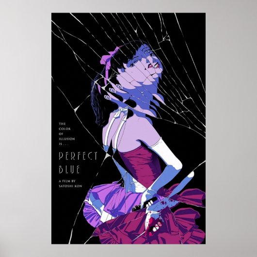 Poster Perfect Blue 1997 Japonais Movie Art (Devant)