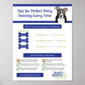 Poster Perfect Puppy Potty Training (Devant)