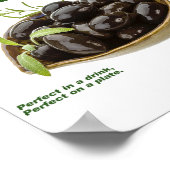 Poster Perfection des olives dressées (Coin)