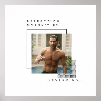 Poster Perfection Doesnt Ex Lucifer