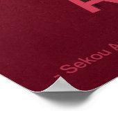 Poster "PERFECTION" génial (Confiance) (Coin)